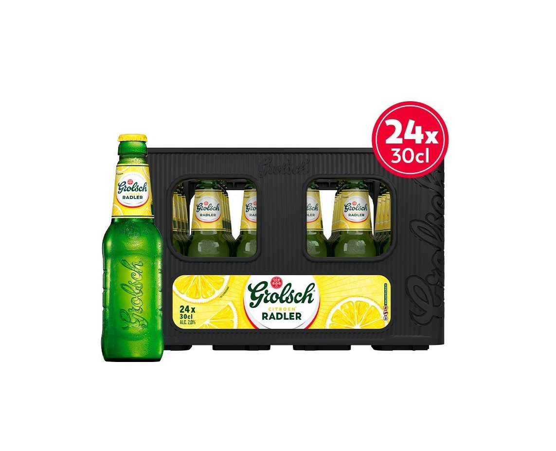 Grolsch Radler 2% Fles 24x30cl